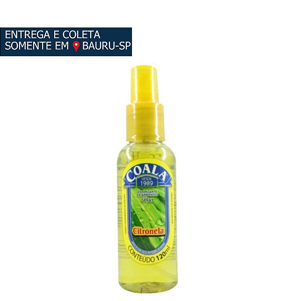 Aromatizante Spray Coala Citronela c/120ml