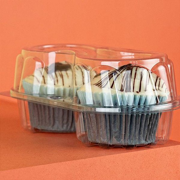 Embalagem Plástica para 2 Doces G14