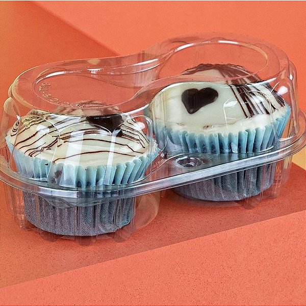 Embalagem Plástica para 2 Doces G14