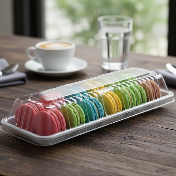 Embalagem Plástica para Torta G63MA