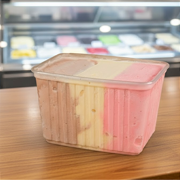 Pote Sorvete 2 litros com tampa c/30 unidades