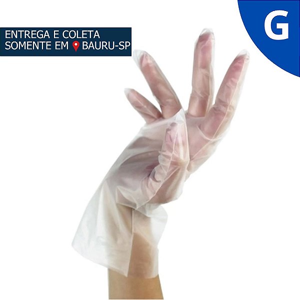 Luva VINISOFT Tamanho G c/100 unidades