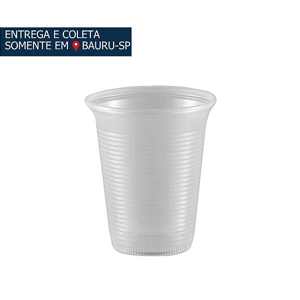 Copo Plástico 180ml c/2500 unidades - COPOSUL