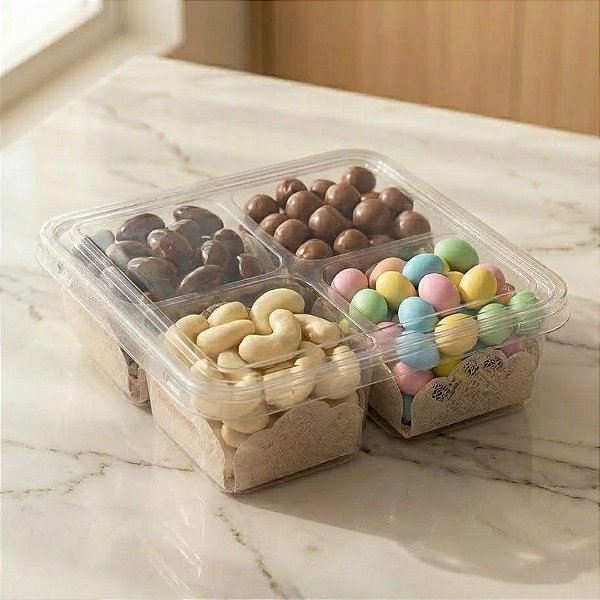 Embalagem c/4 divisórias G544 c/10 unidades