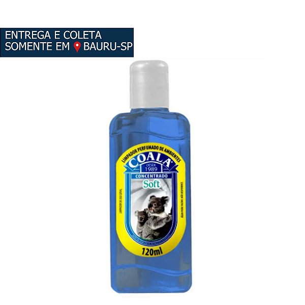Coala Essências - Limpador Perfumado de Ambientes Soft c/120 ml