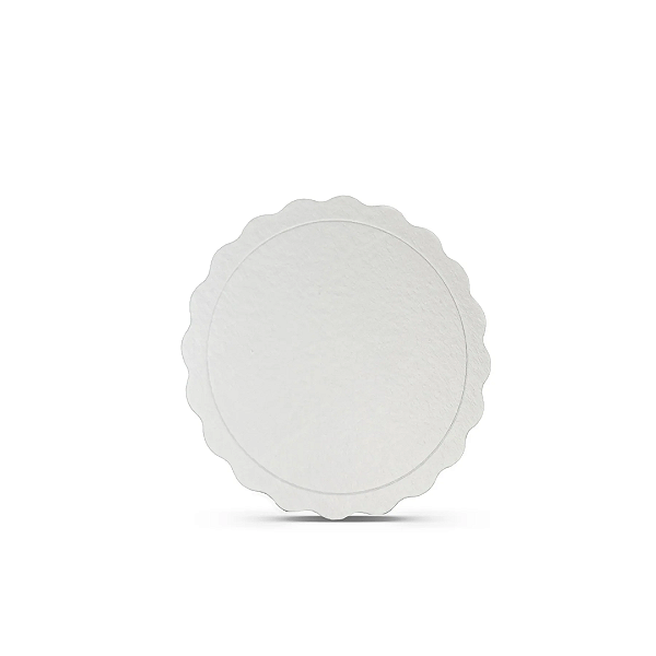 PRATO CAKE BOARD 24CM - BRANCO