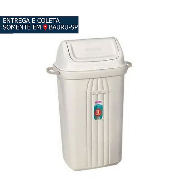 Lixeira Plástica Basculante 30L