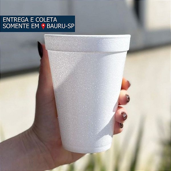 Copo Isopor 355ml c/20 unidades
