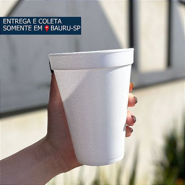 Copo Isopor 414ml c/20 unidades