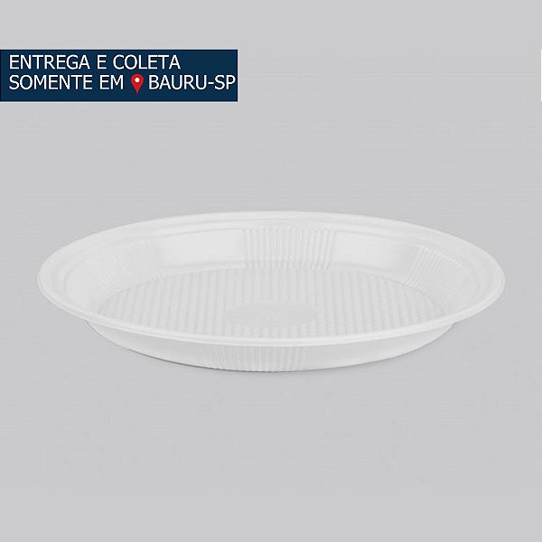 Prato Plástico PR21 c/10 unidades