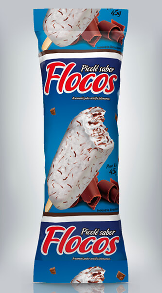 Saquinho Picolé - Flocos
