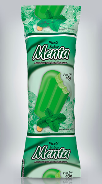 Saquinho Picolé - Menta