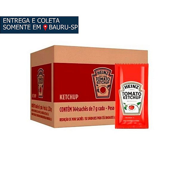 Catchup Sachê Heinz c/144 unidades