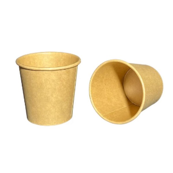Copo Papel Kraft 100ml c/25 unidades