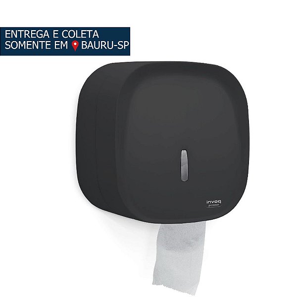 Dispenser Papel Higiênico Rolão Dark INVOQ
