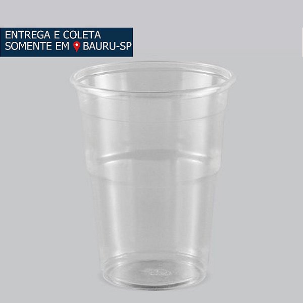 Copo Plástico GOLD 200ml c/50 unidades