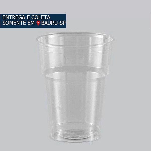 Copo Plástico GOLD 300ml c/50 unidades