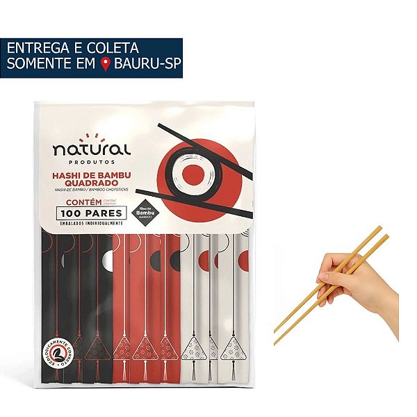 Hashi Bambu c/100 unidades
