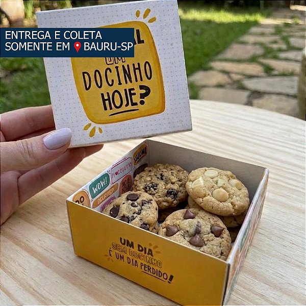 Caixa 4 doces c/10 unidades - QUE TAL UM DOCINHO?