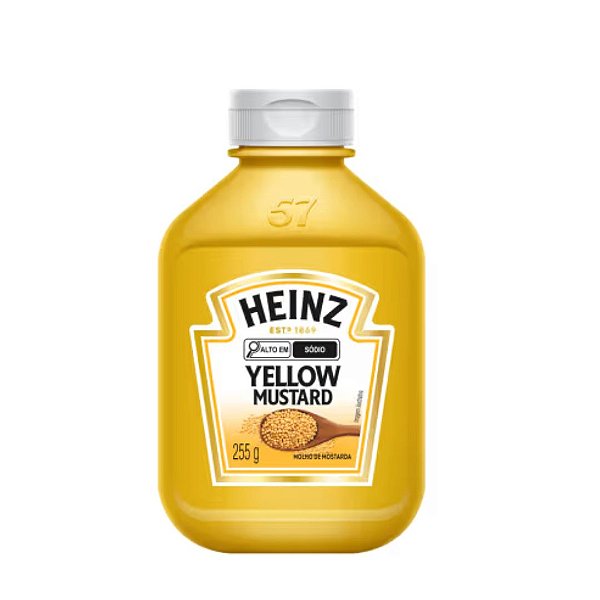 Mostarda PET Heinz c/255g