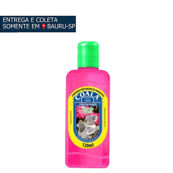 Coala Essências - Limpador Perfumado de Ambientes Flor de Cacto c/120 ml