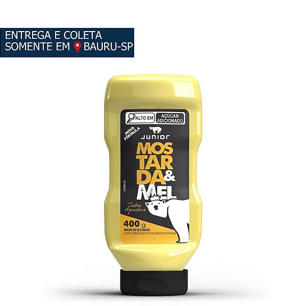 Molho Mostarda e Mel Junior c/400g