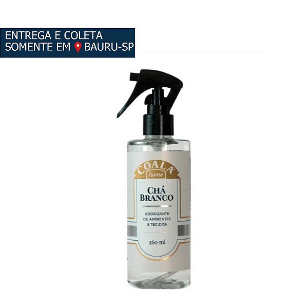 Odorizante de Ambientes e Tecidos Chá Branco c/260ml