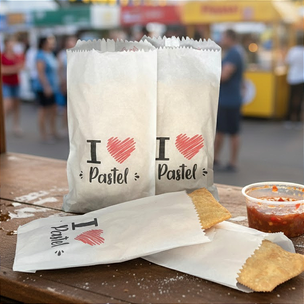 Saco Papel Pastel c/barreira gordura c/500 unidades