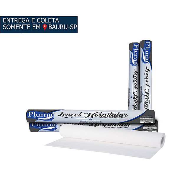 Lençol Hospitalar Pluma 70x50