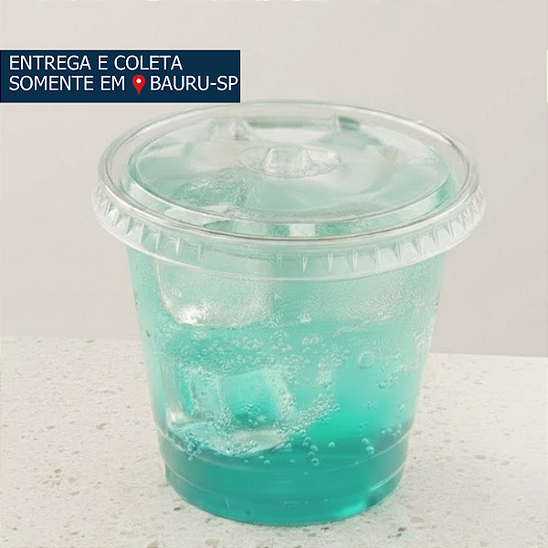 Copo PET Fibraform 250ml com tampa Spin c/50 unidades