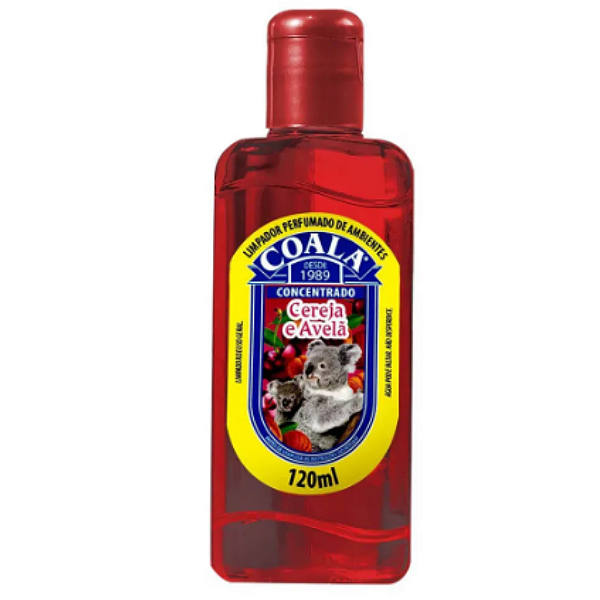 Coala Essências - Limpador Perfumado de Ambientes Cereja e Avelã c/120 ml