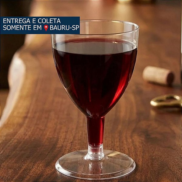 Taça em Acrílico PIT 170ml com 5 unidades