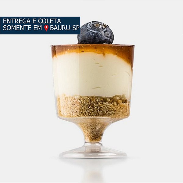 Taça em Acrílico PIT 150ml c/tampa com 5 unidades