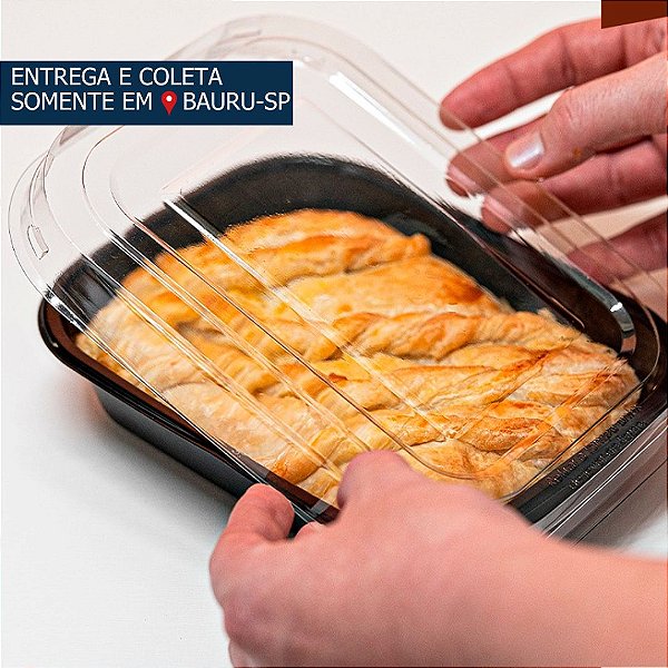 Embalagem Forneável c/tampa G240 800ml