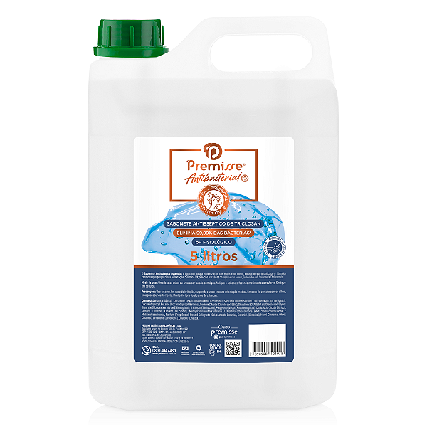 Sabonete Líquido Antisséptico Triclosan 5L