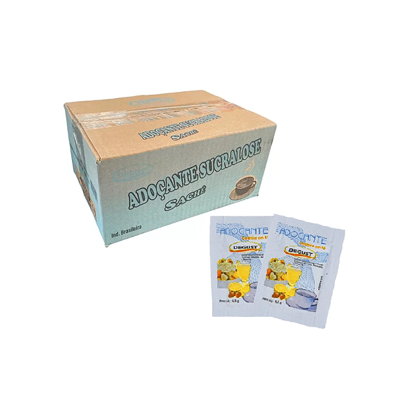 Adoçante Sachê Degust Sucralose 4mg c/1000un