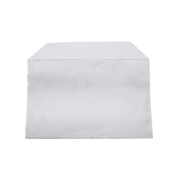 Envelope Colado Em Branco - Pequeno Aba Reta