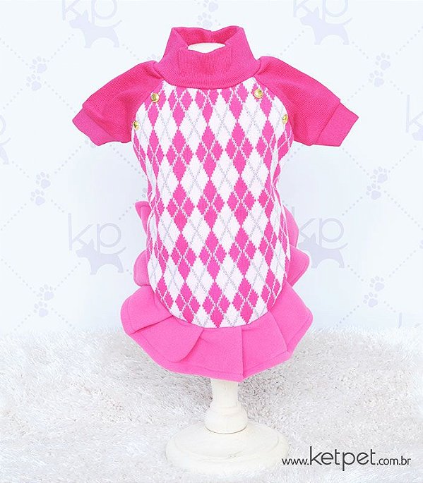Vestido Jaguar Pink Vipipes