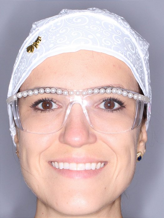 Óculos de proteção perolado