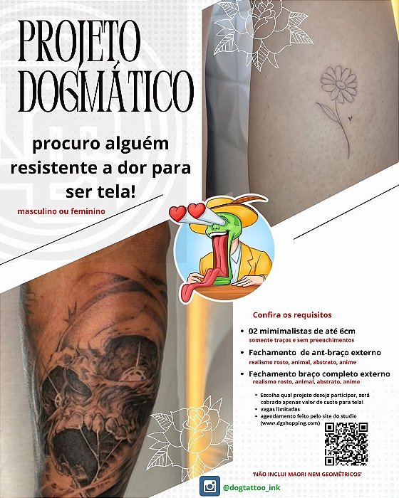 Agendamento tatuagem minimalista