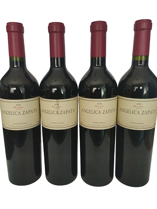 KIT CX 4 garrafas ANGÉLICA ZAPATA MALBEC ALTA SAFRA 2020