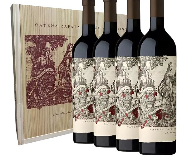 CATENA ZAPATA MALBEC ARGENTINO - CX 4 UNIDADES - SAFRA 2022