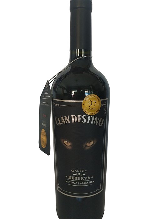 CLAN DESTINO MALBEC RESERVA SAFRA 2019