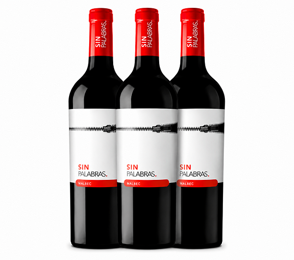 SIN PALAVRAS MALBEC CX 3 GARRAFAS - SAFRA 2022