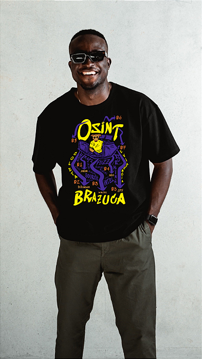 Camiseta OSINT Brazuca