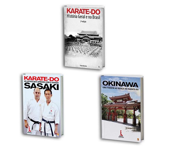 COMBO LIVROS MAIS VENDIDOS - 3 livros de Karate-Do mais vendidos de Paulo Bartolo