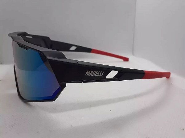 Óculos MARELLI Shield Fotocromatico Preto/Vermelho U