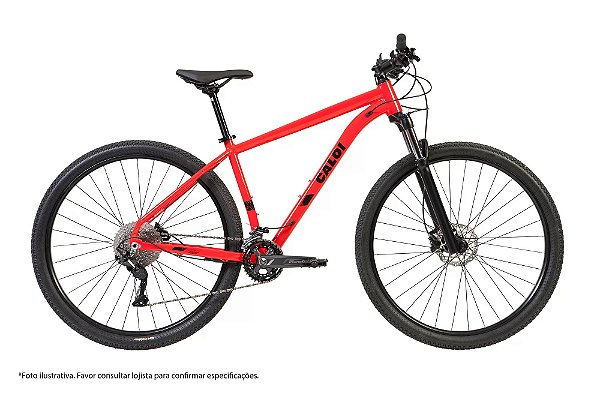 Bicicleta CALOI EXPLORER Expert 29 Tam. M 20V Vermelho