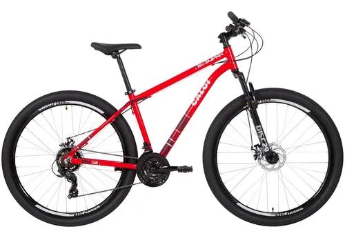 Bicicleta CALOI Supra 29  21V Vermelho - Tam. 17