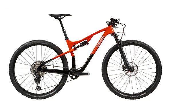 Bicicleta CALOI Elite Carbon FS - Tam. 17 - 12v - Vermelha